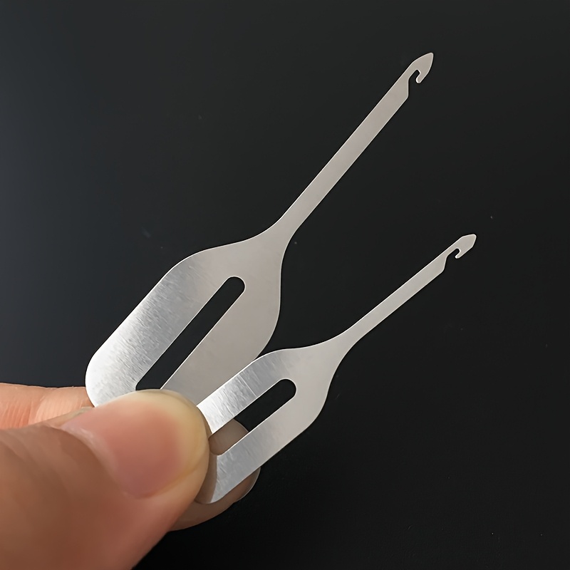 Waxed Thread Linen - 4pcs Stainless Steel Threader Needle Threader