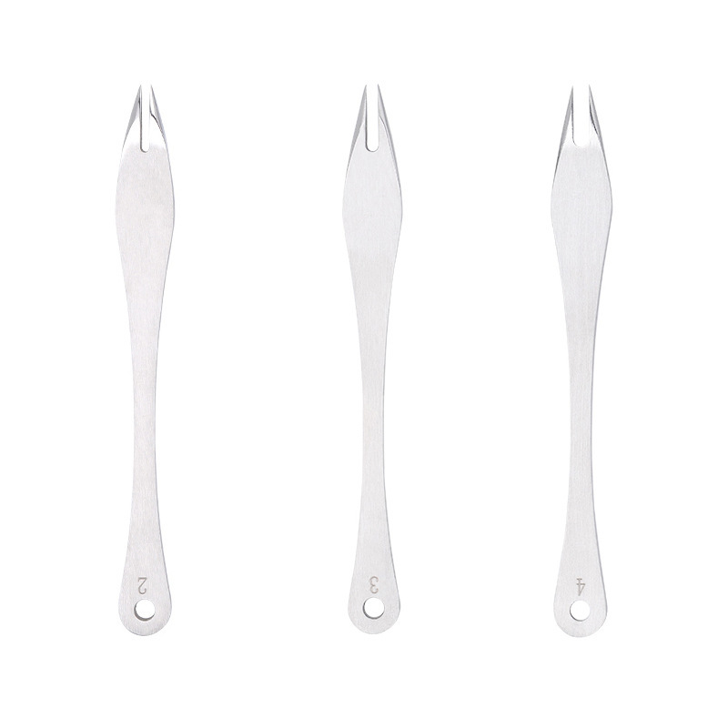 Leatherwork Edge Creaser - 1Pc 2/3/4MM Stainless Steel Leather Shallow
