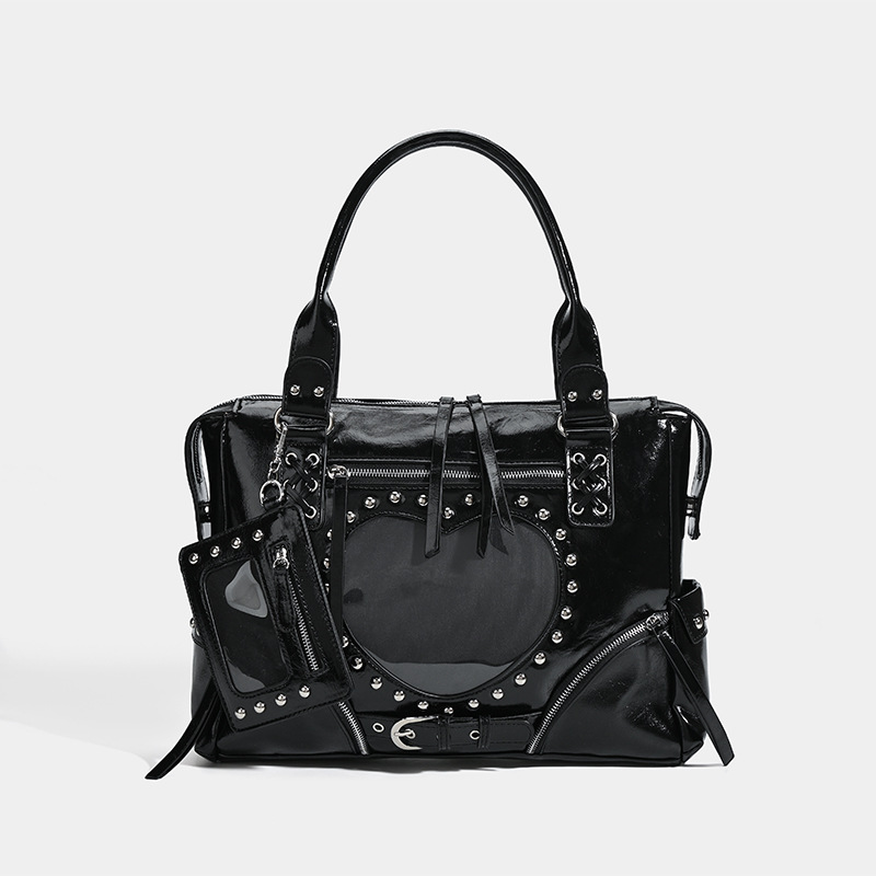 Punk Leopard Print Rivet Motor - Leatherwork Rivets ulasan dan harga