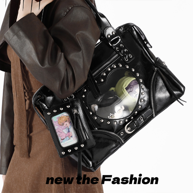 Punk Leopard Print Rivet Motor - Leatherwork Rivets ulasan dan harga