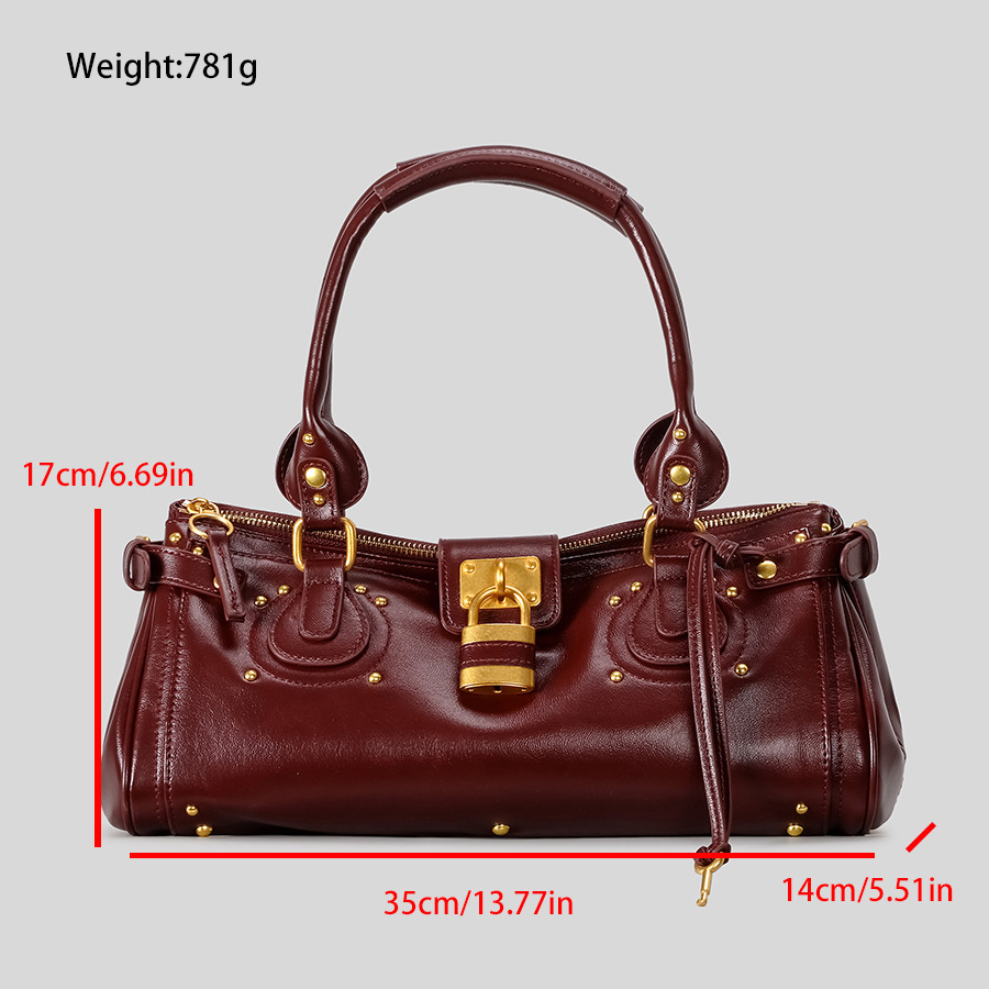 Original Niche Design New High - Leatherwork Rivets ulasan dan harga
