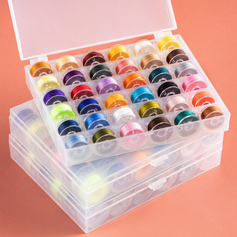 Sewing Bobbins Box Set Sewing  - Waxed Thread Linen ulasan dan harga