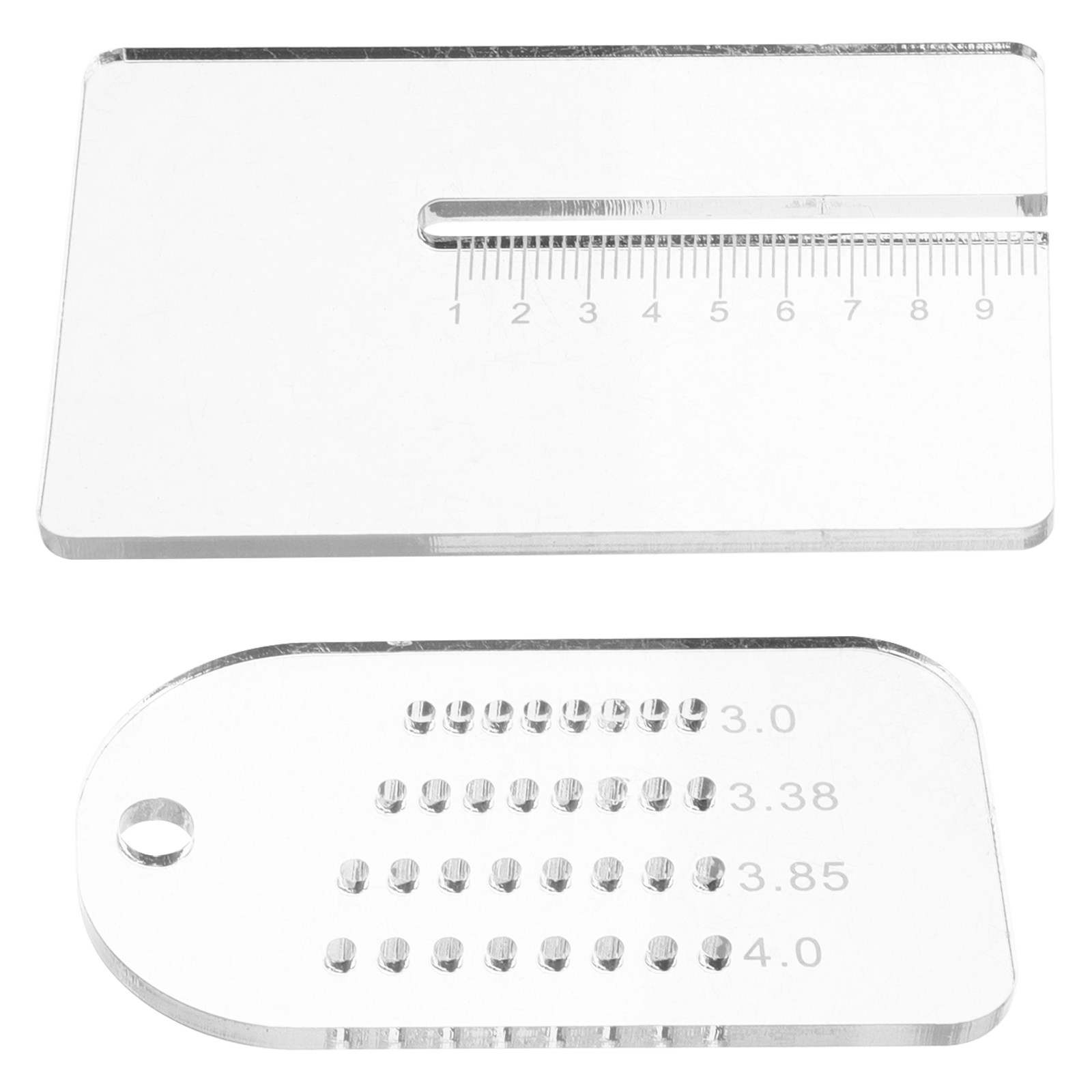 2Pcs Punch Guide Multifunction - Leatherworking Guide ulasan dan harga