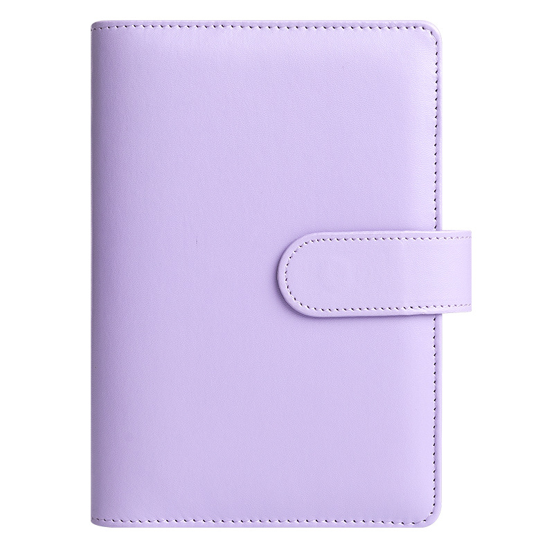 A6 Macaron PU Leather Binder N - Leather Work Notebook ulasan dan harga