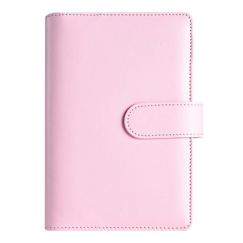 A6 Macaron PU Leather Binder N - Leather Work Notebook ulasan dan harga