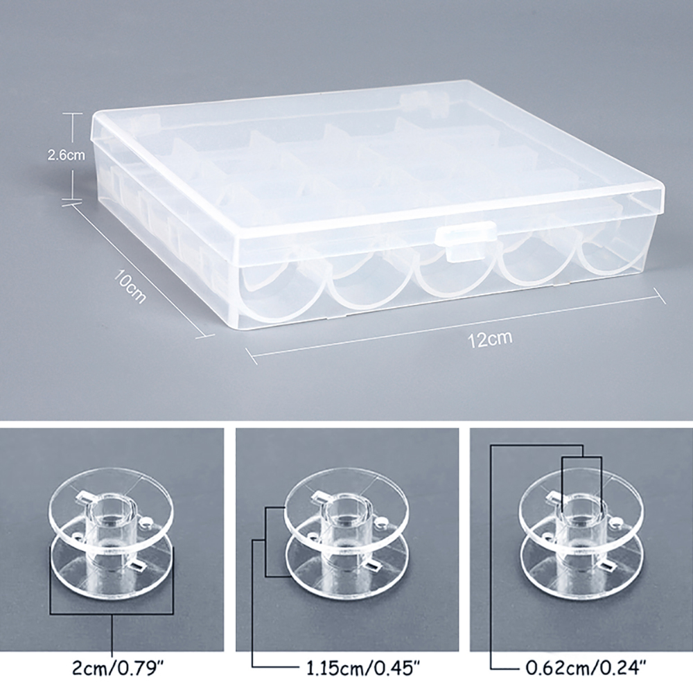 25Pcs/Set Plastic Threads Bobb - Waxed Thread Linen ulasan dan harga