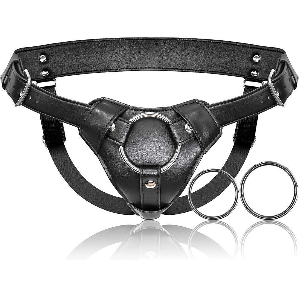 Strap On Dildo Harness Adult S - Leather Work Harness ulasan dan harga
