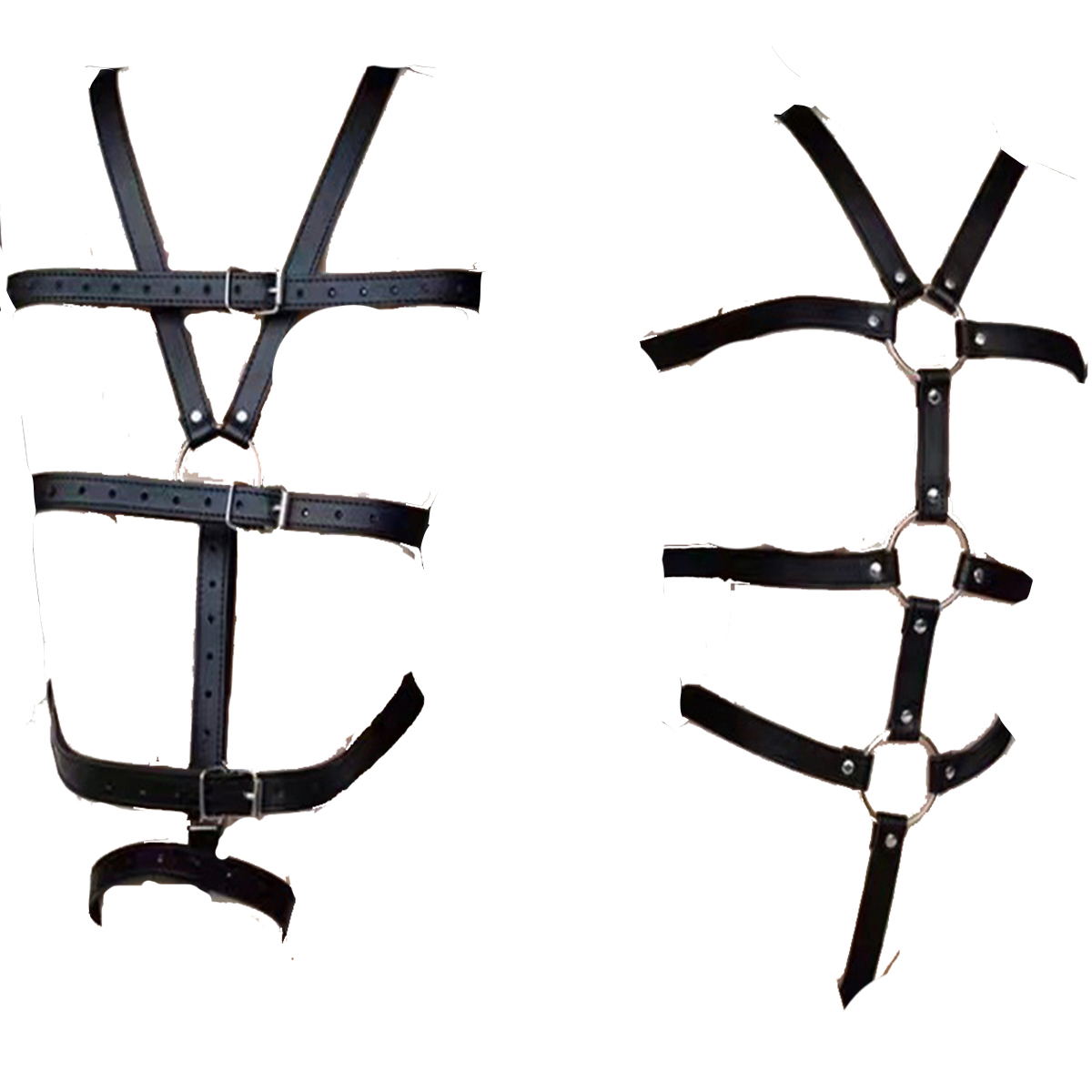 BDSM Bondage Women Garter Set  - Leather Work Harness ulasan dan harga