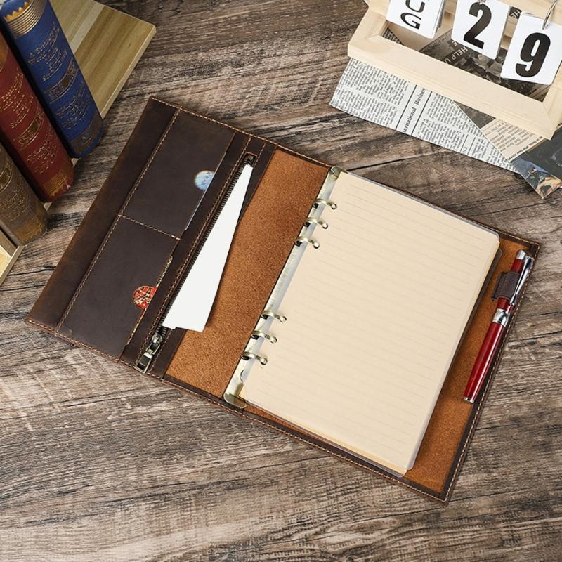 Journal Cover with Genuine Lea - Leatherwork Journal ulasan dan harga