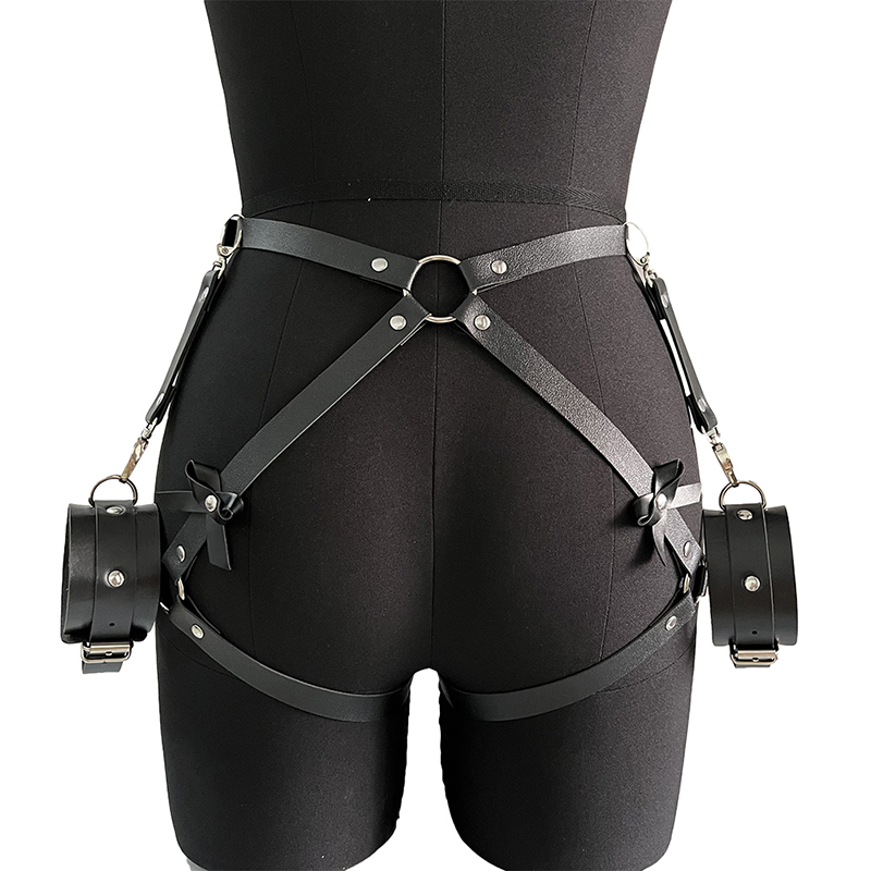 Fashionable Women's Bowknot Le - Leather Work Harness ulasan dan harga