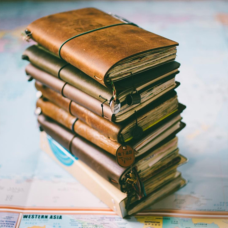 Defective Retro Leather Cover  - Leather Work Notebook ulasan dan harga