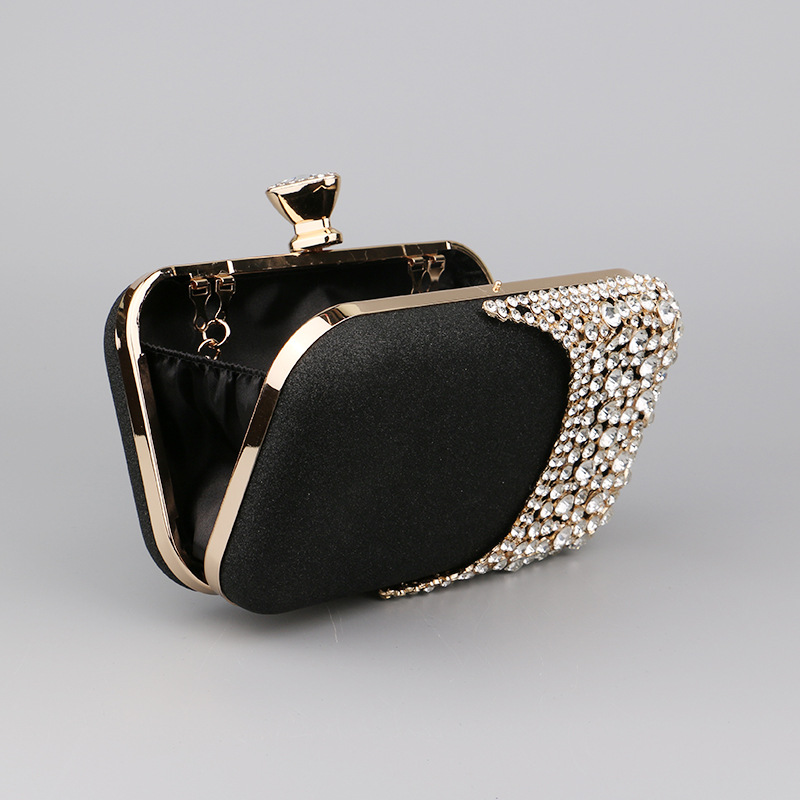 2023 Diamond Women Luxury Clut - Leatherwork Rivets ulasan dan harga