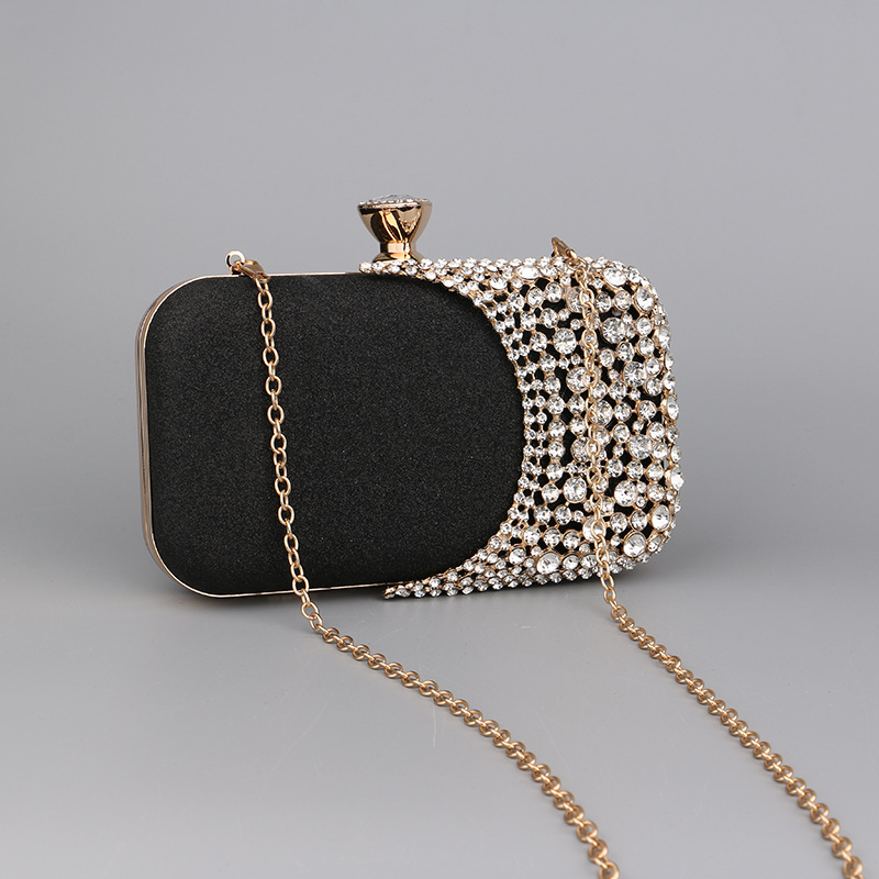 2023 Diamond Women Luxury Clut - Leatherwork Rivets ulasan dan harga