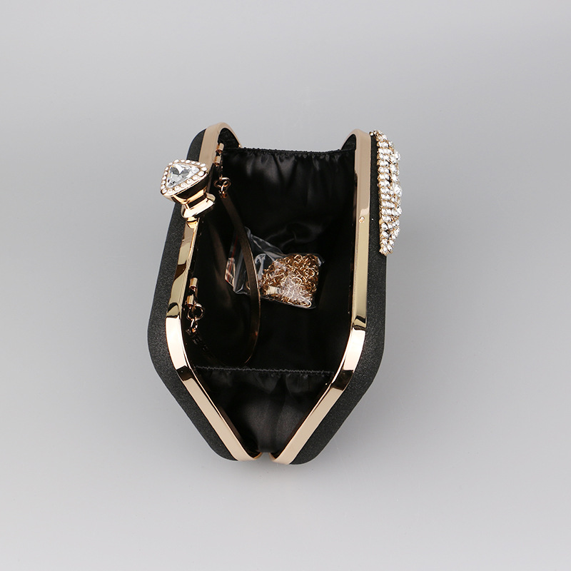 2023 Diamond Women Luxury Clut - Leatherwork Rivets ulasan dan harga