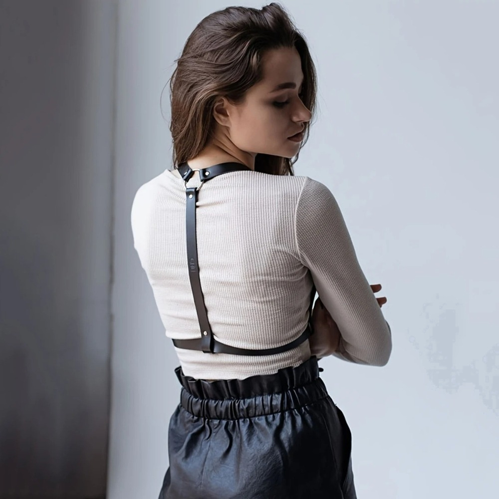 Fashion PU Leather Waist Belt  - Leather Work Harness ulasan dan harga
