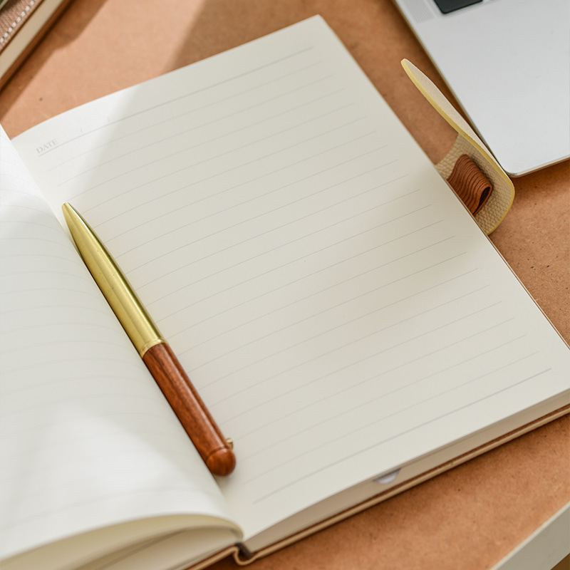 Engraving PU Cover A5 Notebook - Leather Work Notebook ulasan dan harga