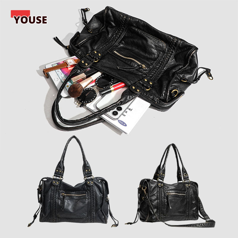 ​​Braided Trim Black Leather T - Leatherwork Rivets ulasan dan harga