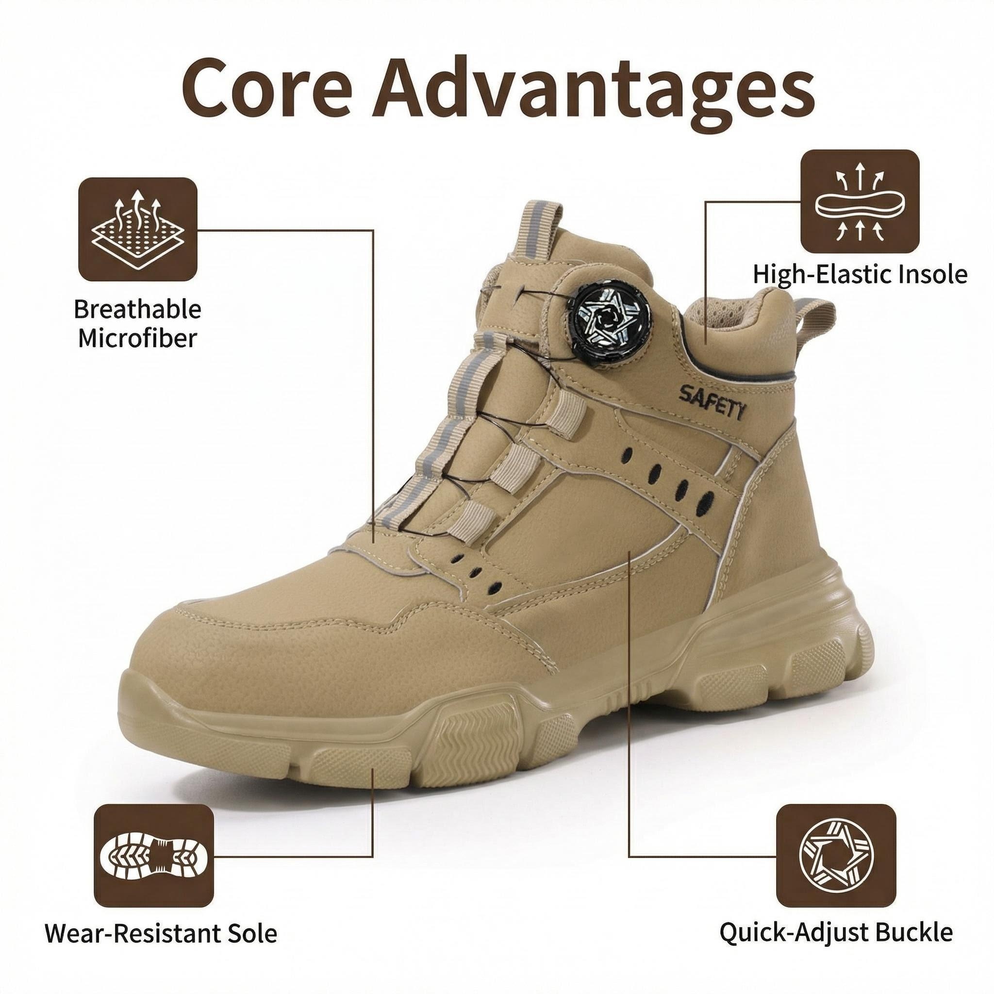 Water Repellent Leather Safety - Leatherwork Rivets ulasan dan harga