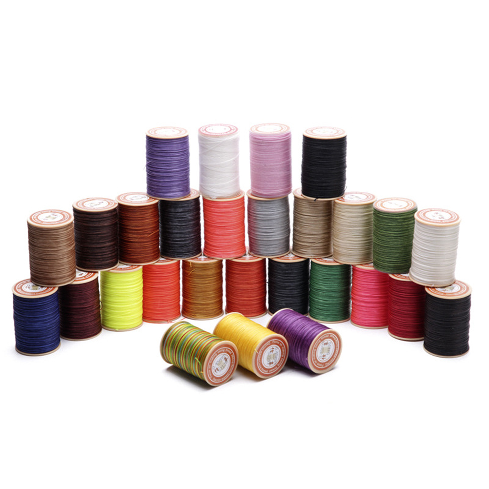 1PC 0.45mm Round Waxed Thread  - Waxed Thread Linen ulasan dan harga